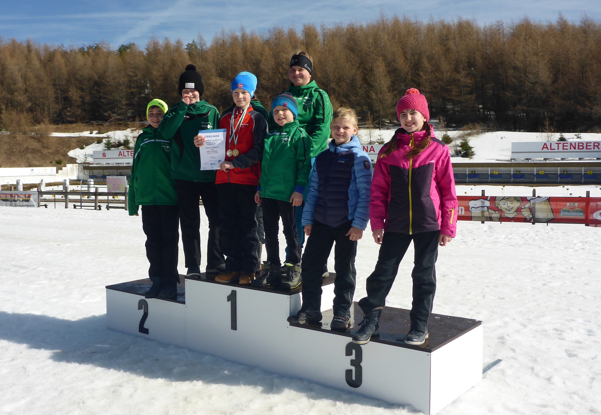 Siegerehrung Sparkassen-Cup 2019